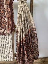 Load image into Gallery viewer, Brown Kurta Set | Brown Block Printed Kurta Set