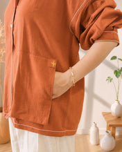 Load image into Gallery viewer, Teracotta Organic Kala Cotton Shirt