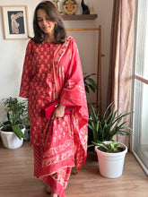 Load image into Gallery viewer, Block Printed Unstitched Kurta Set