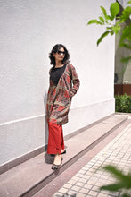 Load image into Gallery viewer, Crimson Earth Block Print Kurta set