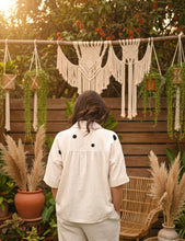 Load image into Gallery viewer, Natural white Shirt Set Organic Kala Cotton