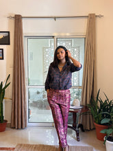 Load image into Gallery viewer, Ajrak Shirt (Blue)