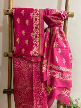 Load image into Gallery viewer, Pink Unstitched Kurta Set
