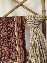 Load image into Gallery viewer, Brown Kurta Set | Brown Block Printed Kurta Set