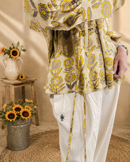 Load image into Gallery viewer, Soft Beige Organic Cotton Oversized Shirt
