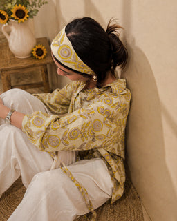 Load image into Gallery viewer, Soft Beige Organic Cotton Oversized Shirt
