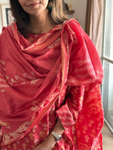 Load image into Gallery viewer, Block Printed Unstitched Kurta Set 
