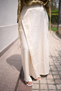 Load image into Gallery viewer, Natural white Organic kala cotton skirt
