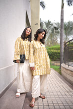 Load image into Gallery viewer, Soft Beige Organic Oversized Shirt

