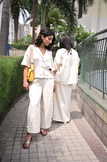 Load image into Gallery viewer, Natural white Organic kala cotton skirt
