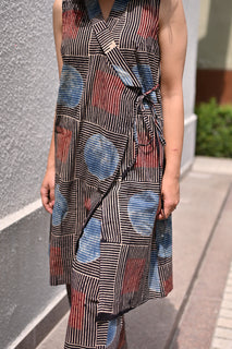 Load image into Gallery viewer, Ajrakh cotton handblock kurta-set
