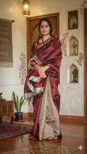 Load image into Gallery viewer, Multicolored Handloom Silk Saree
