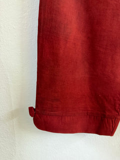 Load image into Gallery viewer, Vibrant Red (Begar) Wide Leg Cotton Pant
